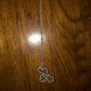 Triple heart necklace